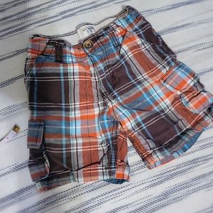 Oshkosh plaid shorts